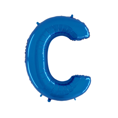 Letra C - Azul